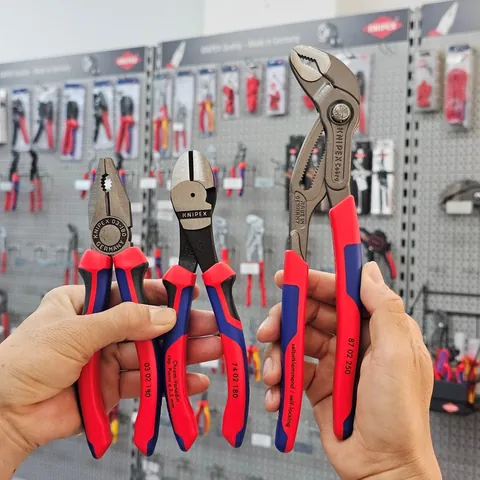 Bộ Kìm Knipex Power One - Bộ Ba Quyền Lực Sửa Chữa Trong Gia Đình, DIY, Thợ Nước