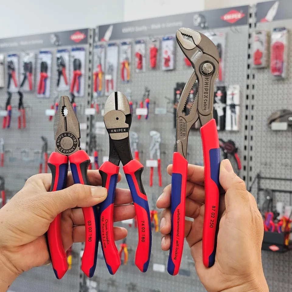 Bộ Kìm Knipex Power One - Bộ Ba Quyền Lực Sửa Chữa Trong Gia Đình, DIY, Thợ Nước