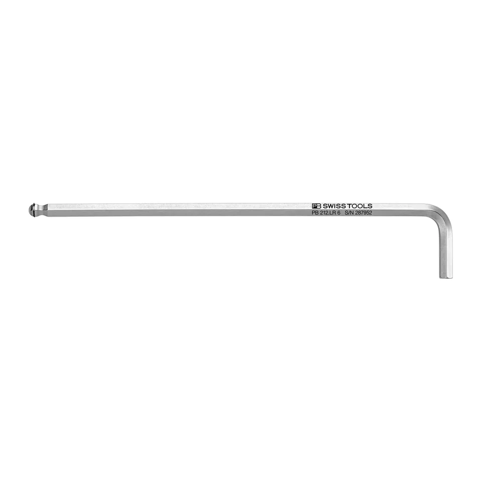 Lục Giác Chữ L PB Swiss Tools 212.LR Gắn Ron Chống Rơi 5.0mm