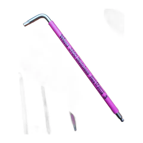 Lục Giác Wera Size 3.0mm - Chất Liệu Thép Không Gỉ Dòng 3950 SPKL Mã Hàng 022663