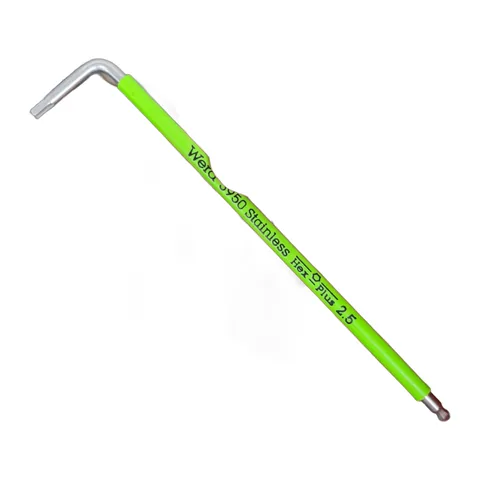 Lục Giác Wera Size 2.5mm - Chất Liệu Thép Không Gỉ Dòng 3950 SPKL 022662