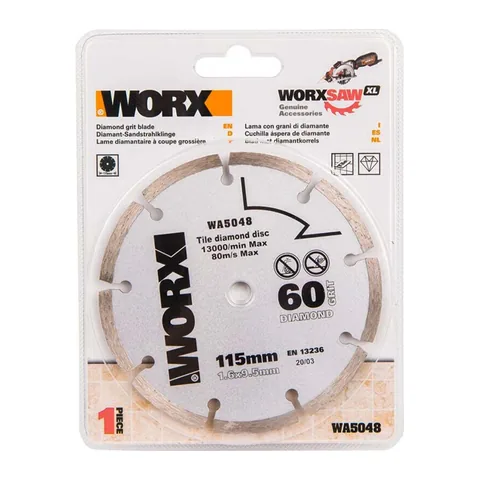 Lưỡi cắt kim cương 115mm Worx WA5048