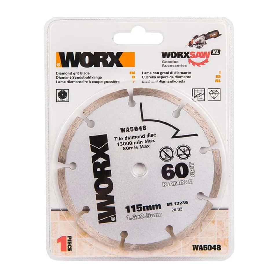 Lưỡi cắt kim cương 115mm Worx WA5048