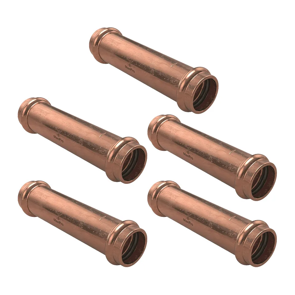 Măng sông sửa chữa loại dài ép ống đồng Conex Bänninger MaxiPro 3/8", gói 5 cái