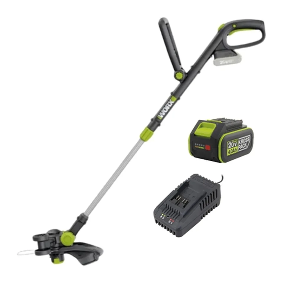 Máy Cắt Cỏ Dùng Pin Worx WD163.14.2B 20V (1 Pin 4.0Ah, 1 Sạc 2A)