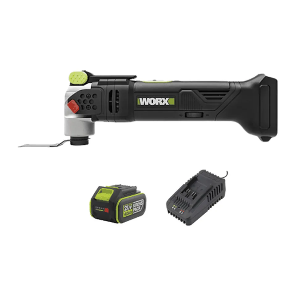 Máy Cắt Đa Năng Pin 20V (1 Pin 5.0Ah, 1 Sạc 2A) Worx WU690.15.2B