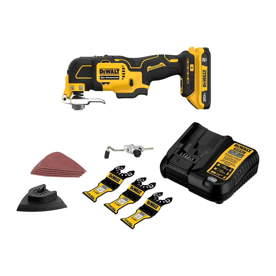 Máy cắt rung đa năng không chổi than DeWalt DCS356D1 20V MAX XR 3 tốc độ kèm pin 2.0Ah