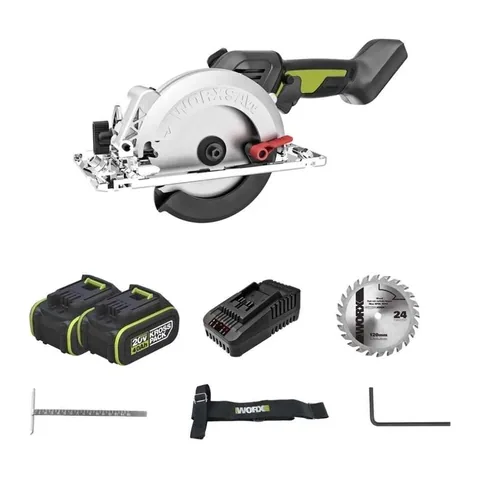 Máy Cưa Đĩa Dùng Pin 20V Worx WU533.9 (Chưa Pin & Sạc)