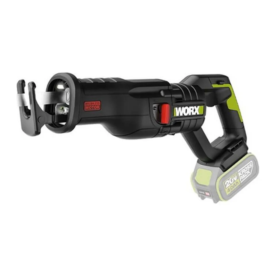 Máy Cưa Kiếm Dùng Pin 20V Worx WU501.12.2B (1 Pin 2.0Ah, 1 Sạc 2A)