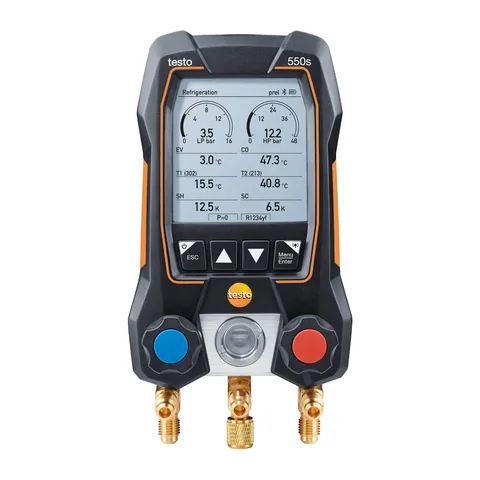 Máy đo áp suất gas điện lạnh kỹ thuật số testo 550s