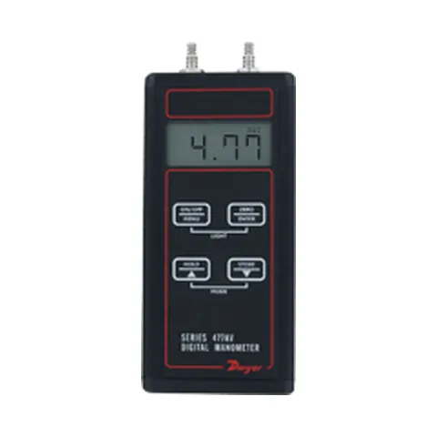 Máy đo chênh áp cầm tay điện tử Dwyer 477AV-4 dải 0 - 10 psi, đo áp suất, lưu lượng, vận tốc gió