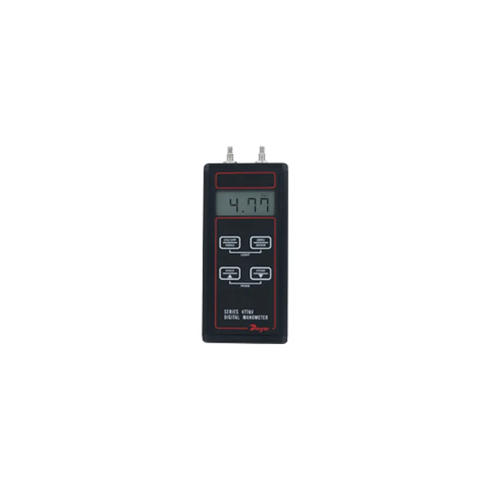 Máy đo chênh áp cầm tay điện tử Dwyer 477AV-4 dải 0 - 10 psi, đo áp suất, lưu lượng, vận tốc gió