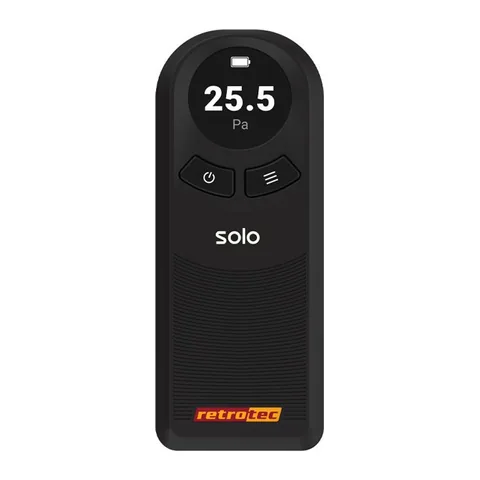 Máy đo chênh áp điện tử một kênh độ phân giải cao Retrotec Solo SL100