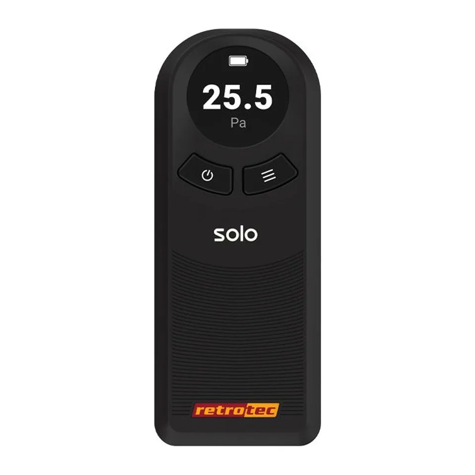Máy đo chênh áp điện tử một kênh độ phân giải cao Retrotec Solo SL100