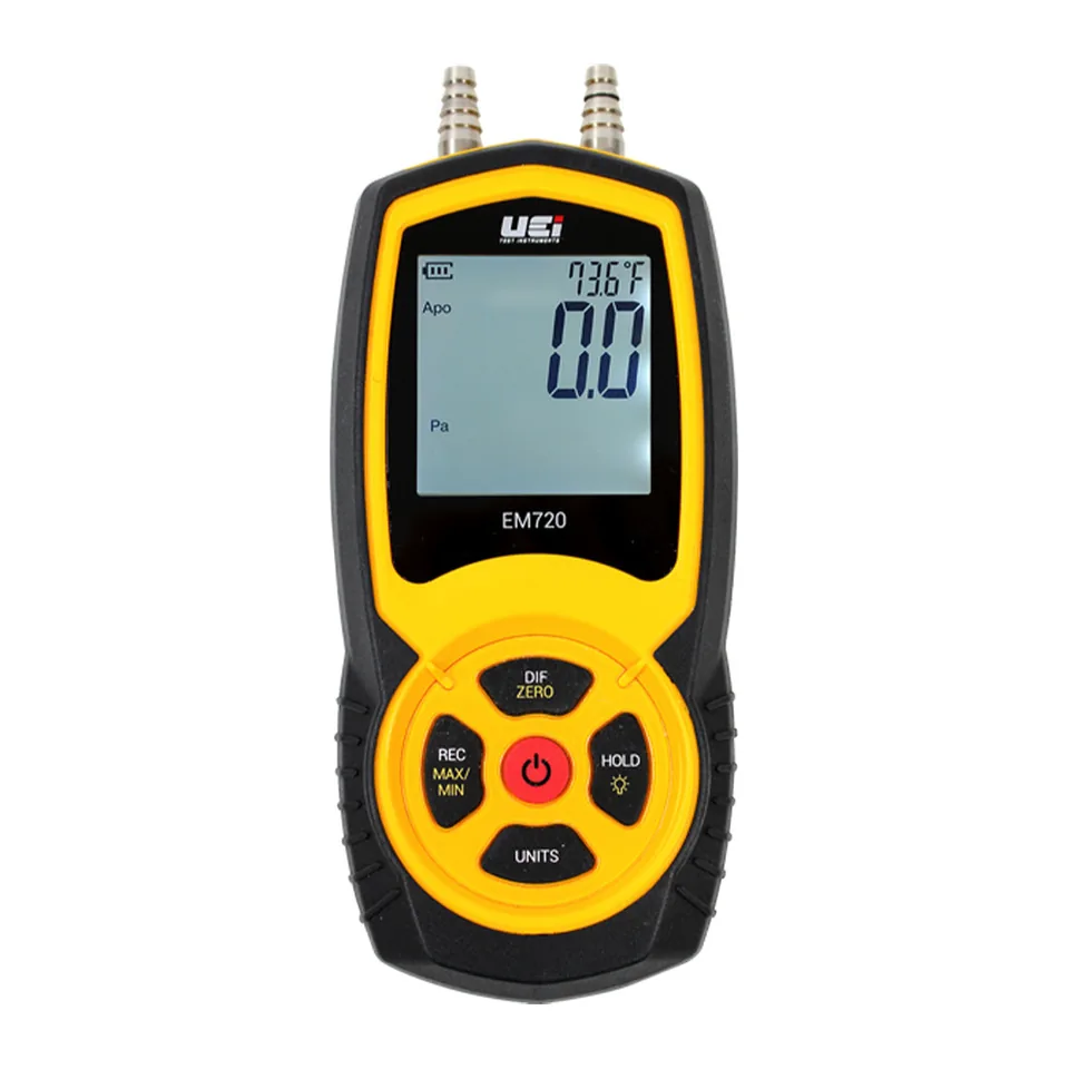 Máy đo chênh áp độ phân giải cao UEi EM720 có bù nhiệt độ