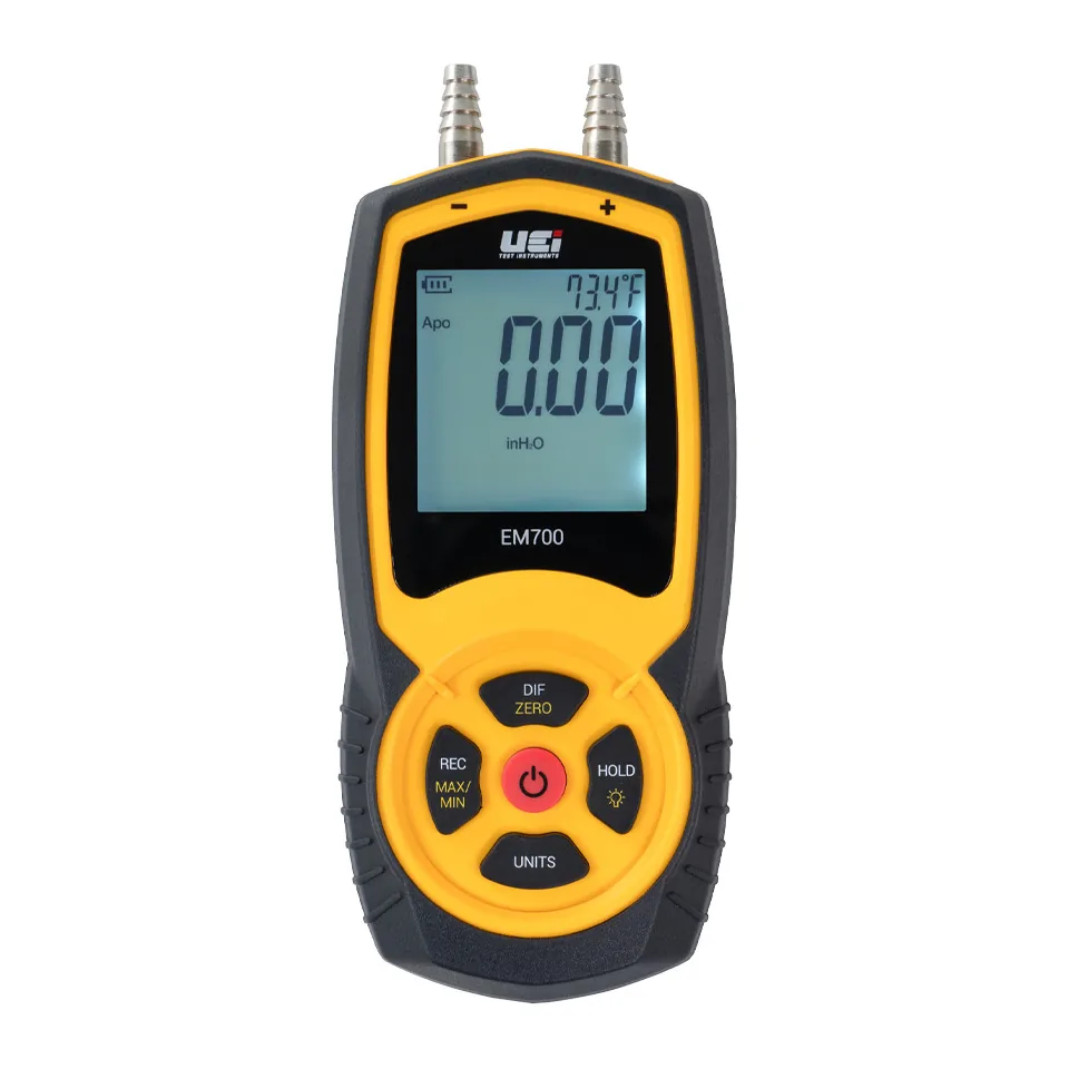 Máy đo chênh áp UEi EM700 dải ±80 inH2O