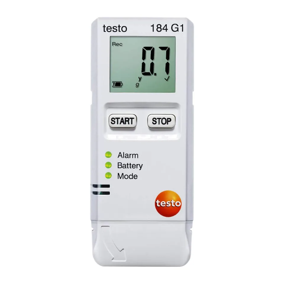 Máy đo ghi nhiệt độ, độ ẩm, sốc - testo 184 G