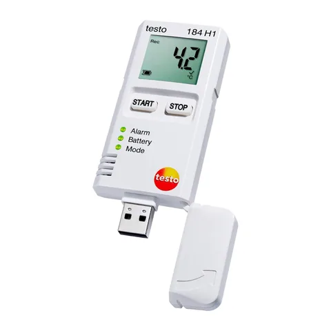 Máy Đo Ghi Nhiệt Độ, Độ Ẩm Testo 184 H1