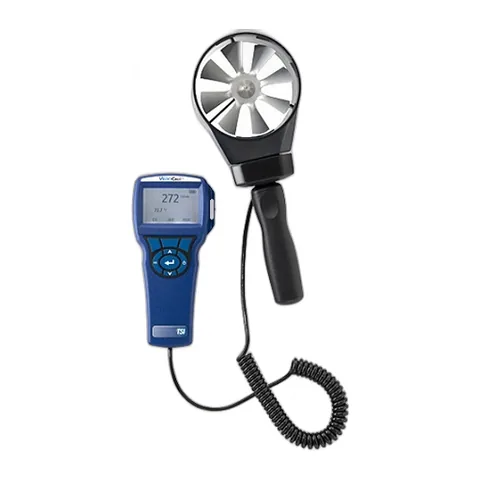 Máy đo gió cánh quạt xoay TSI 5725 VelociCalc, đầu cánh quạt 4 in. đảo chiều