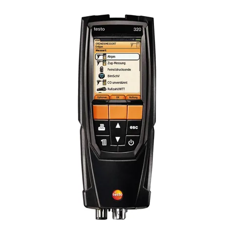 Máy đo khí thải testo 320 bao gồm cảm biến đo O2/ CO