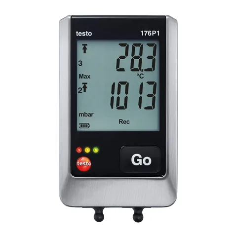 Máy đo nhiệt độ, độ ẩm, áp suất tự ghi - testo 176 P1