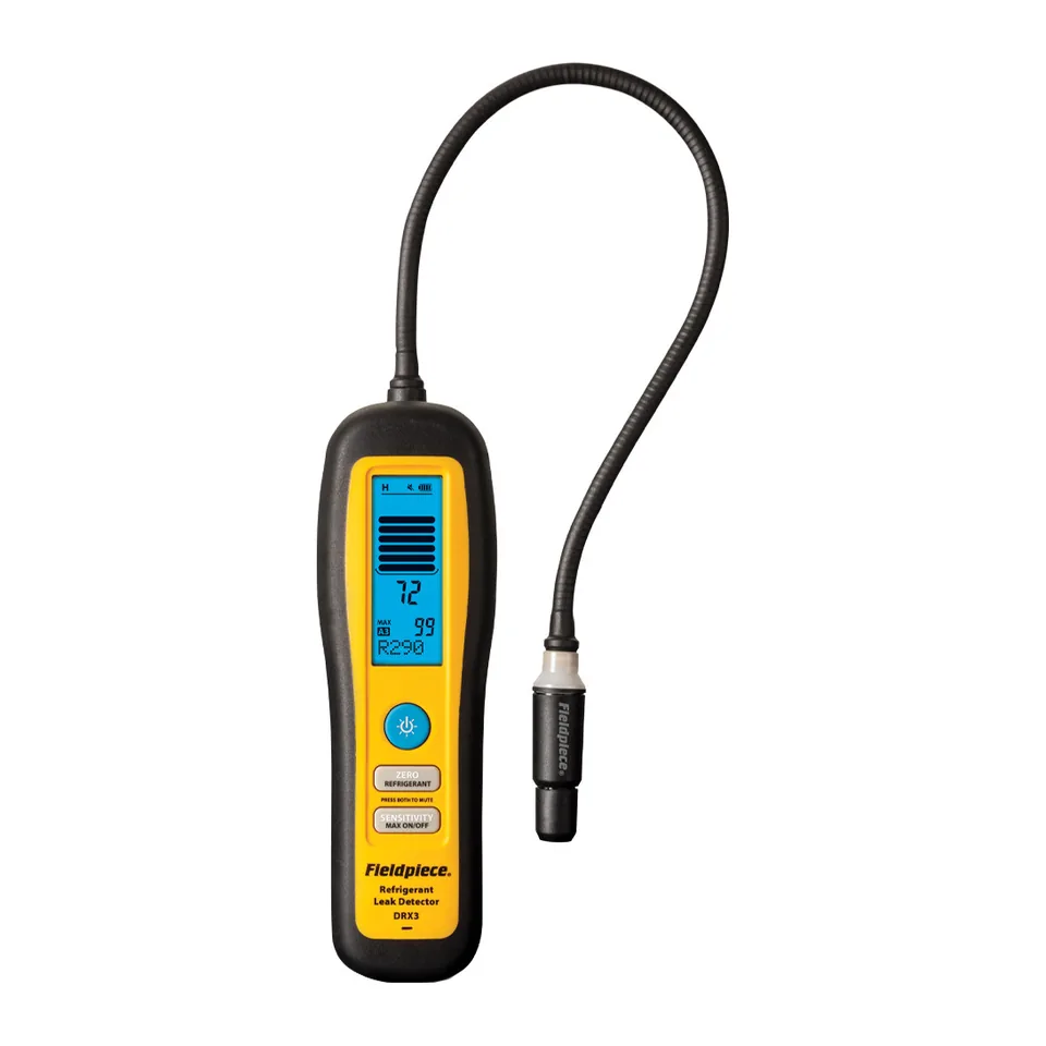 Máy dò rò rỉ gas lạnh và khí cháy Fieldpiece DRX3, một cảm biến diode nung nóng cho gas A1, A2L, A3
