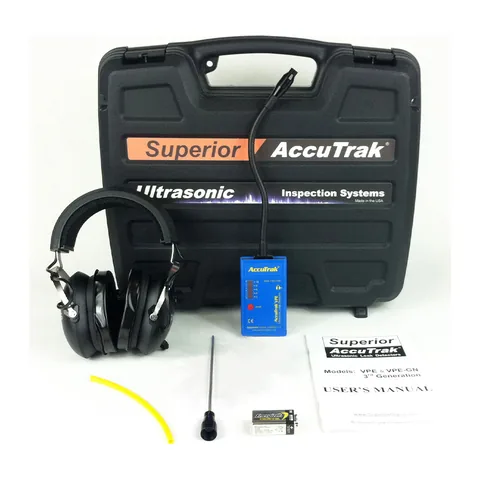 Máy dò rò rỉ siêu âm cổ ngỗng AccuTrak VPE-GN PRO kèm tai nghe chống ồn