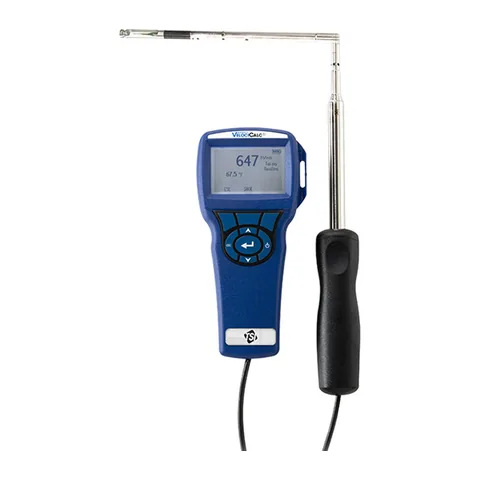 Máy đo tốc độ gió và nhiệt độ TSI 9535-A VelociCalc, ghi dữ liệu, đầu đo telescopic khớp xoay