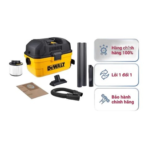 Máy Hút Bụi Công Nghiệp 1350W 15L Dewalt DXV15T