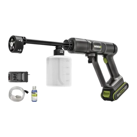Máy xịt rửa xe pin 20V Worx WU623.15.6B (1 pin 5Ah, 1 sạc 6A)
