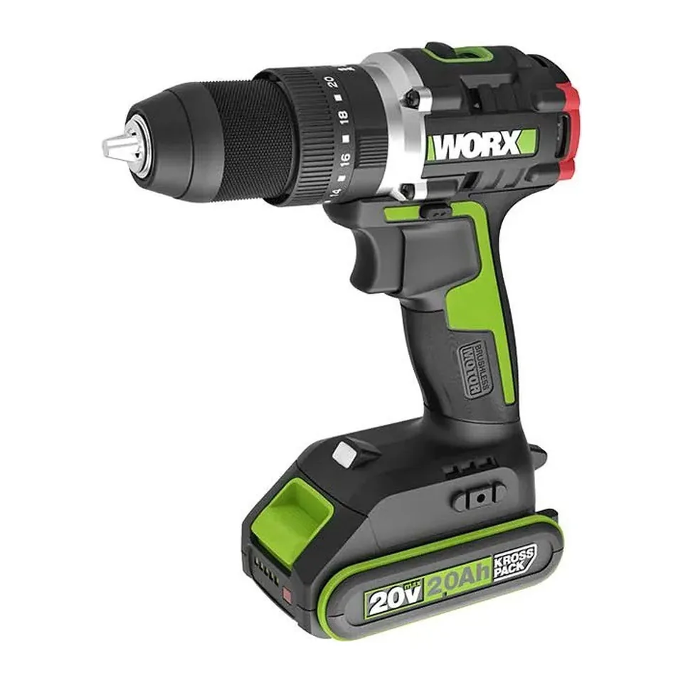 Máy Khoan Pin 20V (2 Pin 2Ah + 1 Sạc) Worx WU369