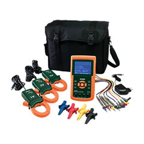 Máy phân tích công suất 3 pha kiêm ghi dữ liệu Extech 382100, 1200A