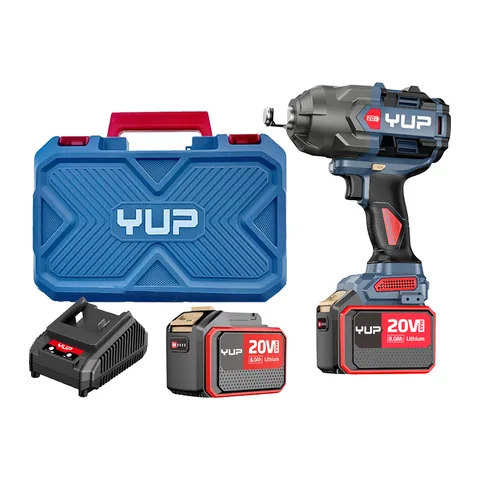 Máy Siết Bu Lông Pin Yupai 20V Lực Siết 1500Nm Đầu 3/4 Inch Full Bộ 2 Pin 8.0Ah - YP20 W1500M