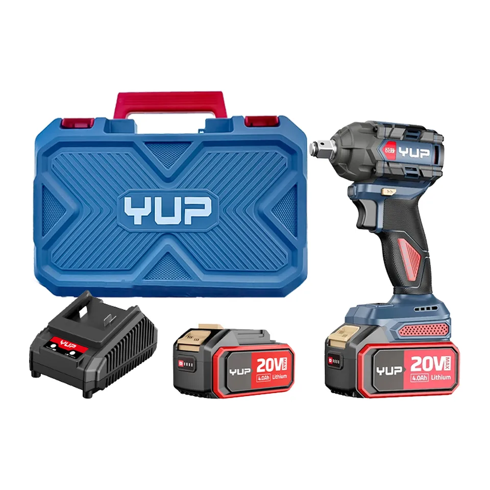 Máy Siết Bu Lông Pin Yupai 20V Lực Siết 350Nm Đầu 1/2 Inch Full Bộ 2 Pin 4.0Ah - YP20 W350M-4.0