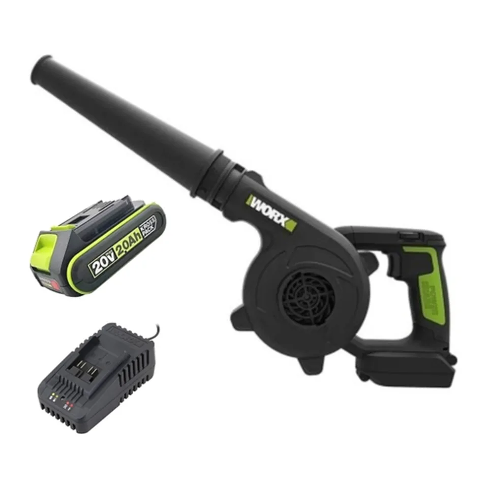 Máy Thổi Bụi Dùng Pin 20V (1 Pin 2.0Ah, 1 Sạc 2A) Worx WU230.12.2B