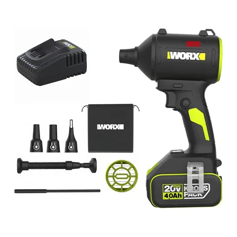 Máy thổi bụi dùng pin 20V Worx WU093 (1 Pin 4.0Ah, 1 Sạc)