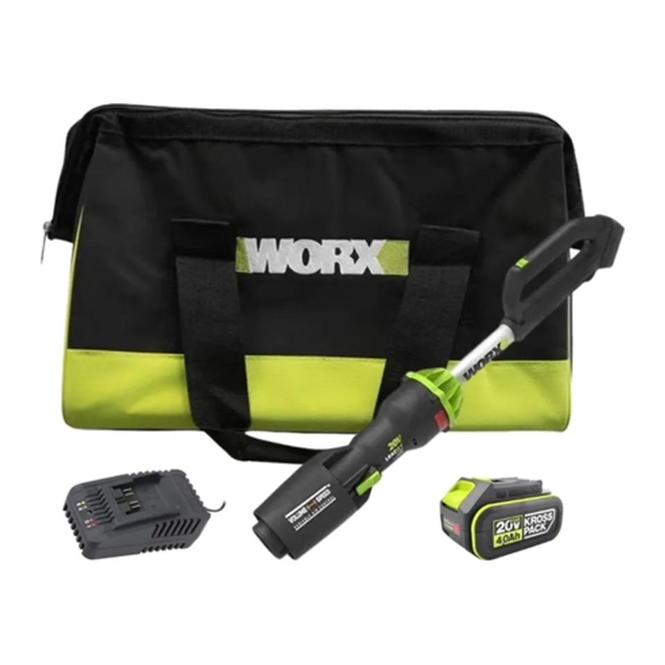 Máy Thổi Khí Pin 20V (1 Pin 4.0Ah, 1 Sạc 6A) Worx WU231.14.6B