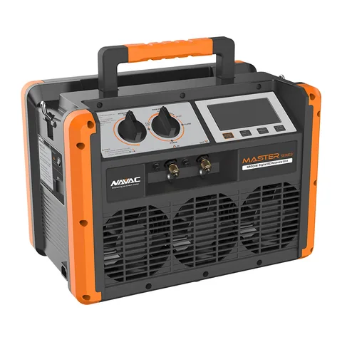 Máy thu hồi gas 4 xi lanh NAVAC NRDC4M, động cơ không chổi than