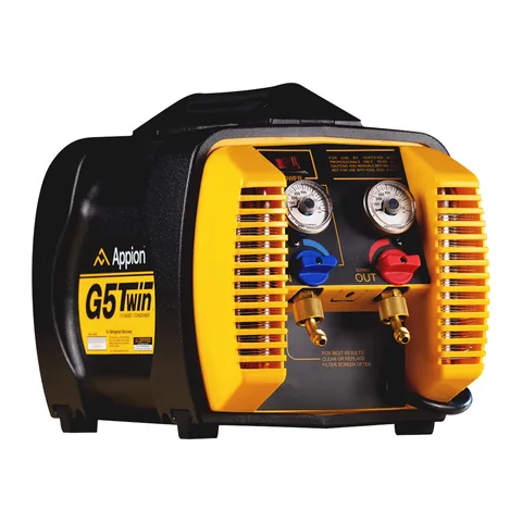 Máy thu hồi gas Appion G5Twin, hai xi lanh, nặng 24 lb