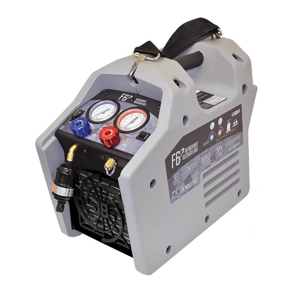 Máy thu hồi gas piston đôi JB Industries F6-DP 115V