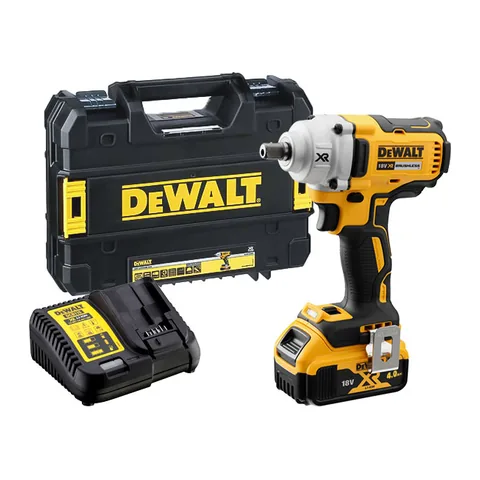 Máy vặn bulong dùng pin DeWALT 18V DCF894M1 (Máy, Sạc, 1pin*4Ah Vali)