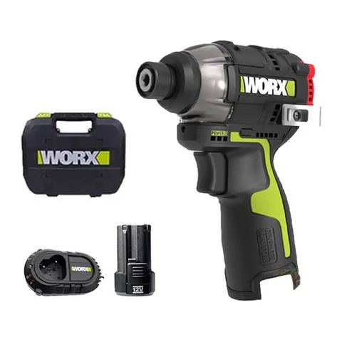 Máy vặn vít dùng pin 12V Worx WU132X-11 (1 Pin 2.0Ah & 1 Sạc)