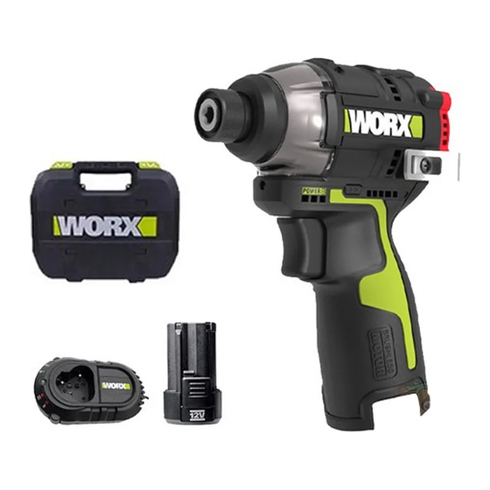 Máy vặn vít dùng pin 12V Worx WU132X-11 (1 Pin 2.0Ah & 1 Sạc)