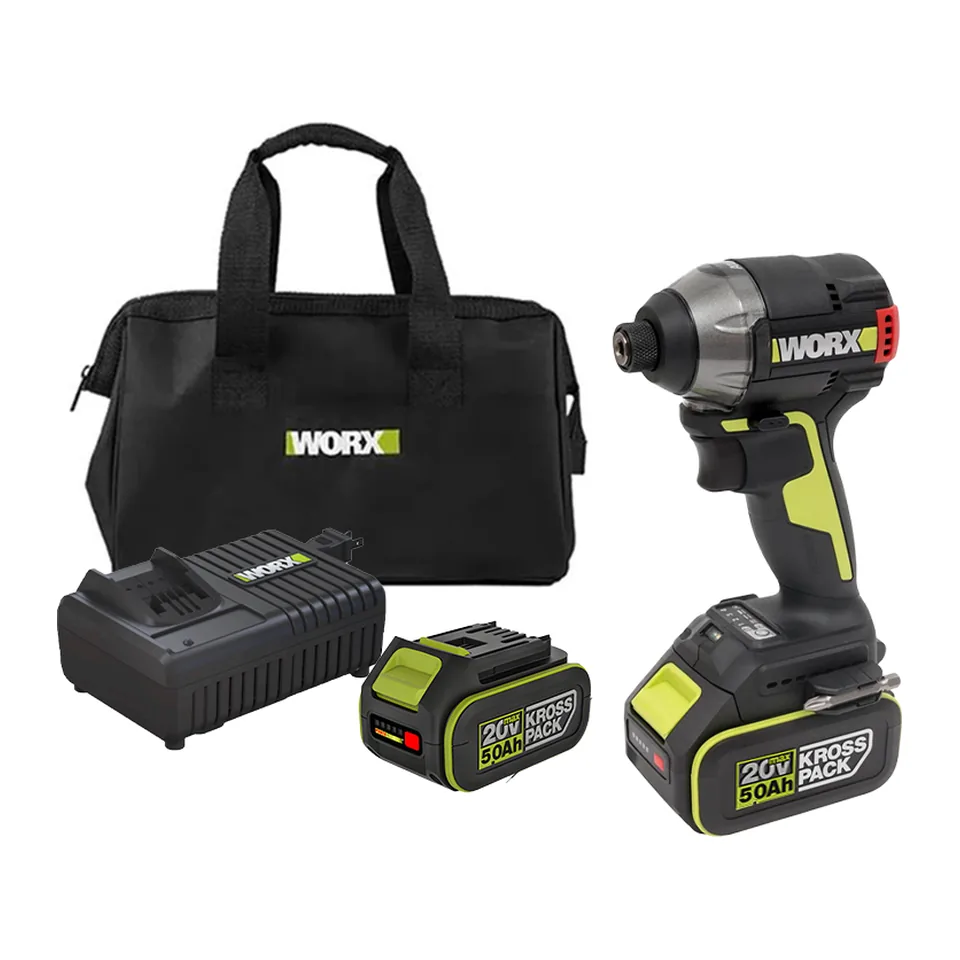 Máy Vặn Vít Dùng Pin 20V Worx WU291D.3 (2 Pin 5.0Ah & Sạc)