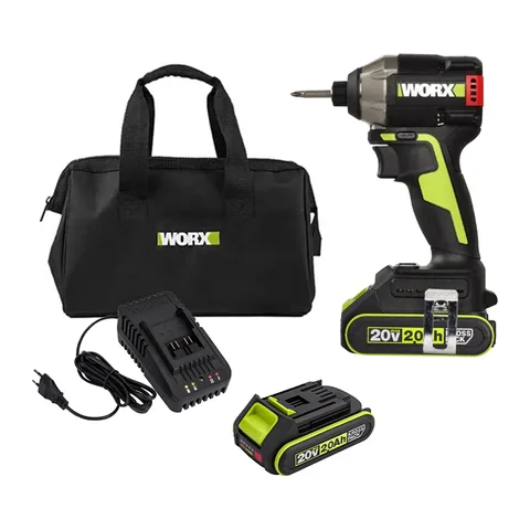Máy Vặn Vít Dùng Pin 20V Worx WU291D.5 (2 Pin 2.0Ah, 1 Sạc)