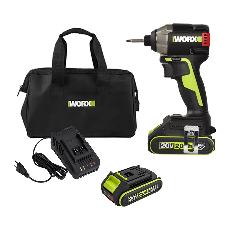Máy Vặn Vít Dùng Pin 20V Worx WU291D.5 (2 Pin 2.0Ah, 1 Sạc)