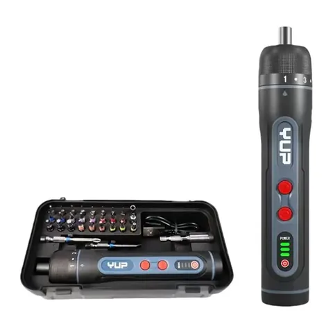 Máy Vặn Vít Điện Mini Yupai 4V Pin 2000mAh Lực Siết 5Nm 8 Cấp Chỉnh Lực Full Bộ - YP04-SD05B