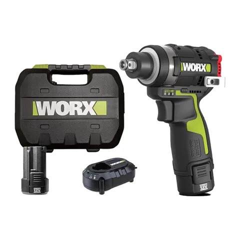 Máy vặn vít và bu lông dùng pin 12V Worx WU132T.2 (2 Pin 2.0Ah, 1 Sạc)