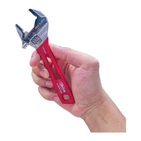 Mỏ Lết Lobster UM24XD Hybrid Ngàm Mở 6-24mm Tay Cầm Bọc Nhựa - Sản Xuất Tại Nhật Bản