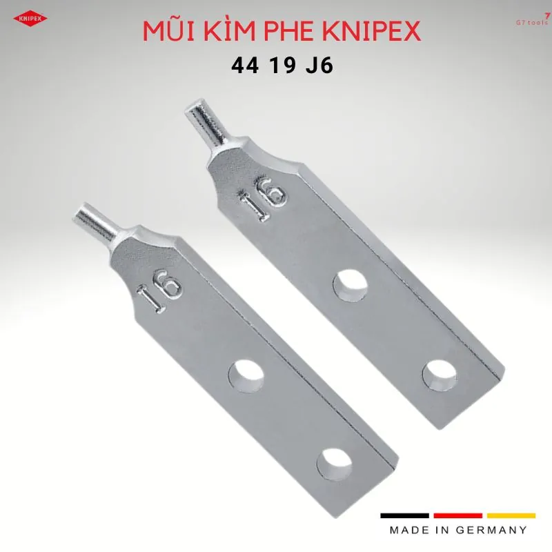 Mũi Kìm Mở Phe Trong Knipex 44 19 J6 Cho Kìm Phe 44 10 J6